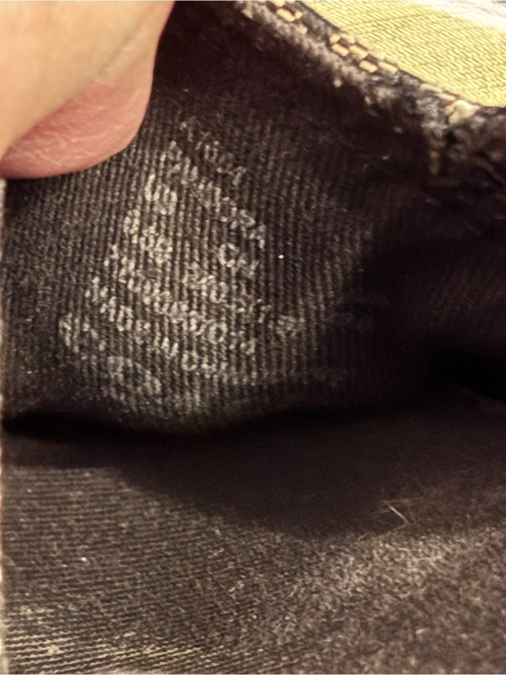 Coach Black and Cream Signature Slip-On Flats - Picture 8 of 11